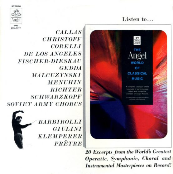 VARIOUS ARTISTS/THE ANGEL WORLD OF CLASSICAL MUSIC (VG)