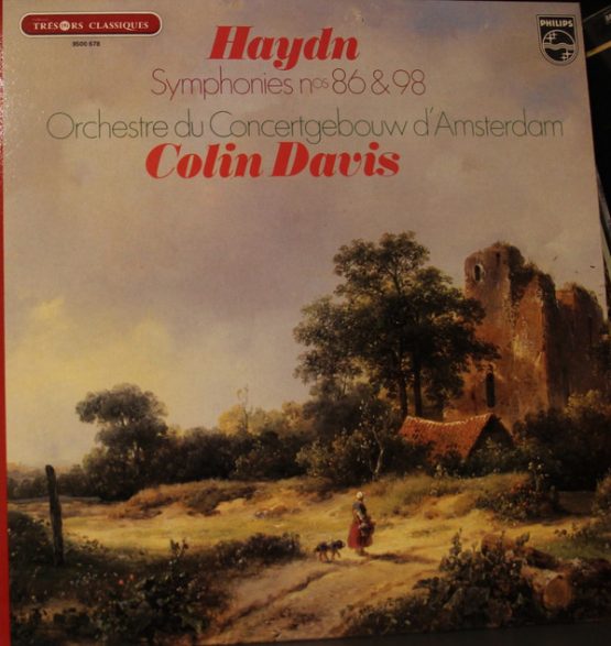 JOSEPH HAYDN/SYMPHONIES 86 AND 98 CONCERTGEBOUW (EX)