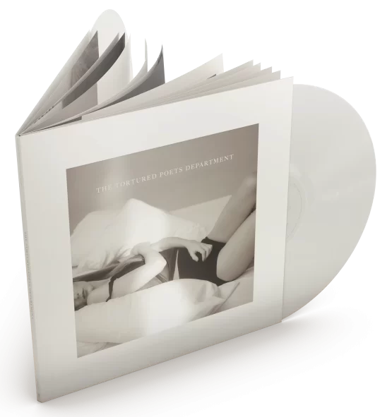 TAYLOR SWIFT / TORTURED POETS DEPARTMENT (X) (GHOSTED WHITE VINYL 2LP MANUSCRIPT